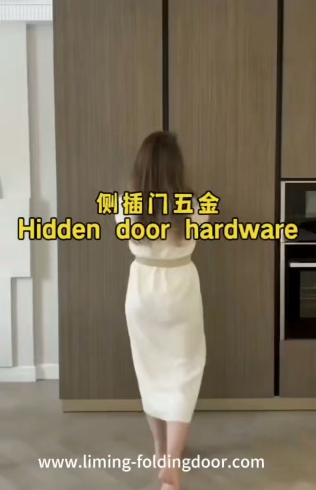 Hidden door hardware solution will be more and more  popular in home decoration